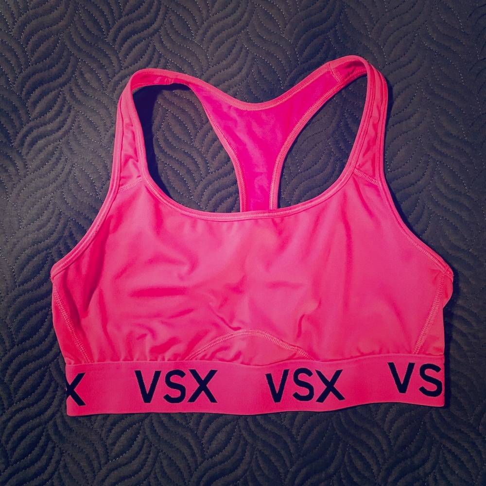 NWOT Hot Pink Victoria’s Secret Sports Bra